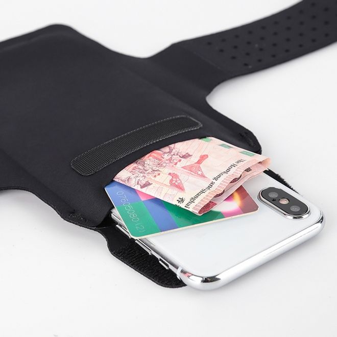 Universal - Sport Armband für Smartphones bis 6.5" - mit Verschlusskappe - pink