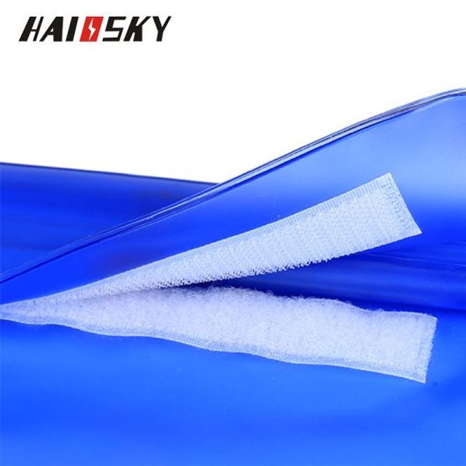 Universelle Wasserdichte Bauchtasche für Handys bis 7 Zoll - blau