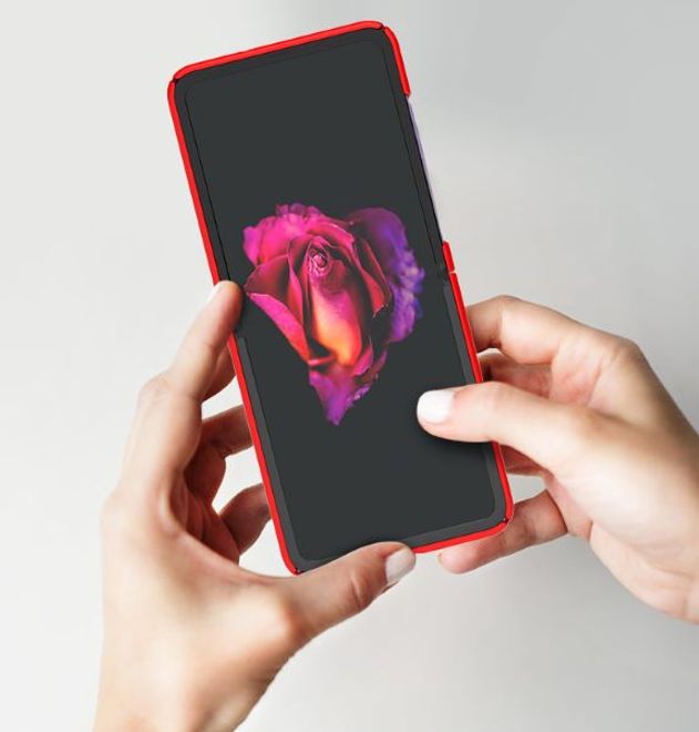 Araree - Samsung Galaxy Z Flip Hülle - Hardcase - Aero Series - rot