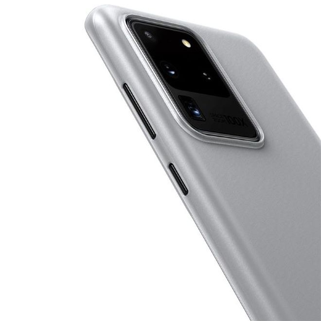 Baseus - Samsung Galaxy S20 Ultra Hülle - Ultradünnes Hardcase - Wing Series - weiss