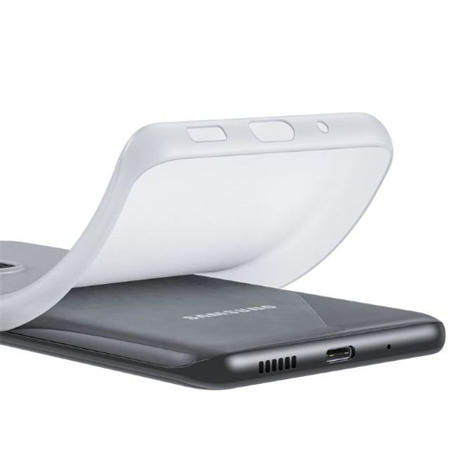 Baseus - Samsung Galaxy S20 Ultra Hülle - Ultradünnes Hardcase - Wing Series - weiss