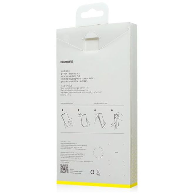 Baseus - Samsung Galaxy S20 Ultra Hülle - Ultradünnes Hardcase - Wing Series - weiss