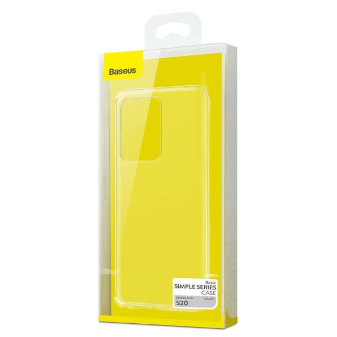 Baseus - Samsung Galaxy S20 Hülle - TPU Softcase - Simple Series - transparent