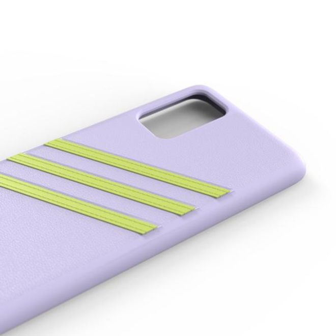 Adidas - Samsung Galaxy S20+ Hülle - Hardcase mit strukturierter Oberfläche - Moulded - lila