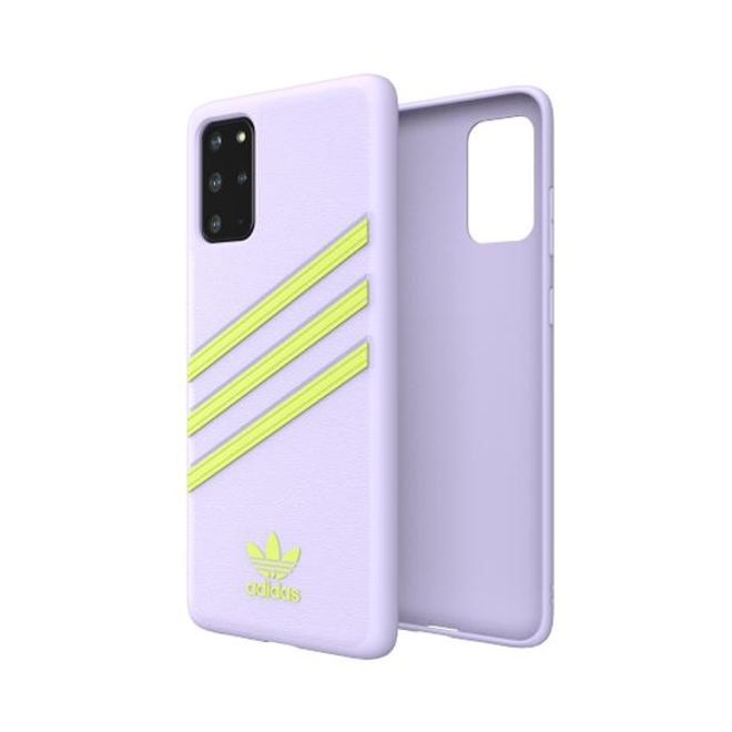 Adidas - Samsung Galaxy S20+ Hülle - Hardcase mit strukturierter Oberfläche - Moulded - lila