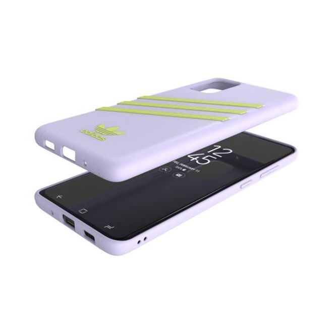 Adidas - Samsung Galaxy S20+ Hülle - Hardcase mit strukturierter Oberfläche - Moulded - lila
