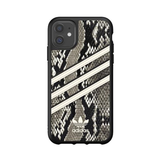 Adidas - iPhone 11 Hülle - Hardcase mit strukturierter Oberfläche - Moulded - schwarz