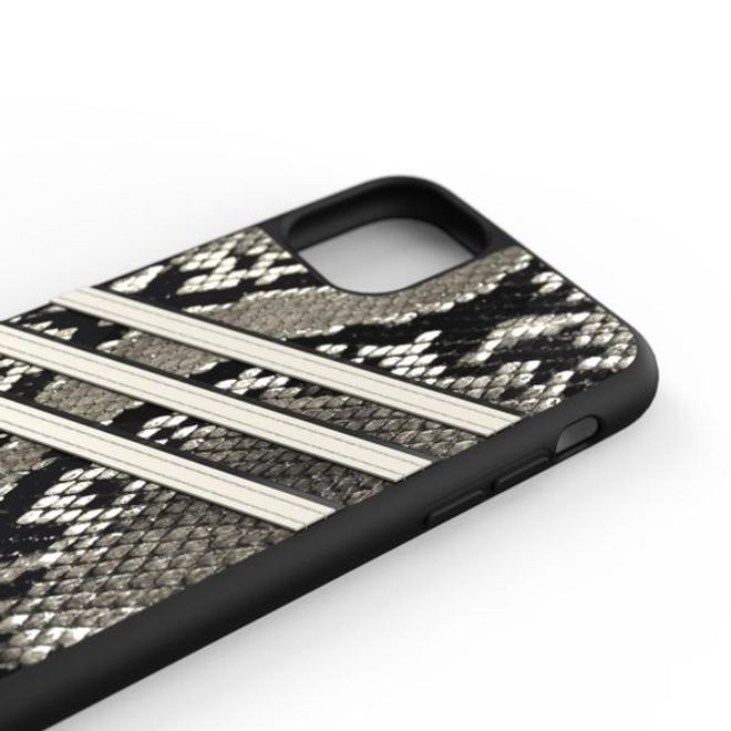 Adidas - iPhone 11 Hülle - Hardcase mit strukturierter Oberfläche - Moulded - schwarz