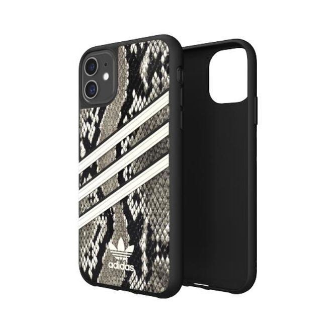 Adidas - iPhone 11 Hülle - Hardcase mit strukturierter Oberfläche - Moulded - schwarz