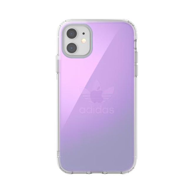 Adidas - iPhone 11 Hülle - Softcase aus flexiblem TPU - Protective Clear Series - bunt