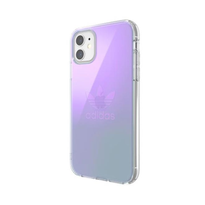 Adidas - iPhone 11 Hülle - Softcase aus flexiblem TPU - Protective Clear Series - bunt