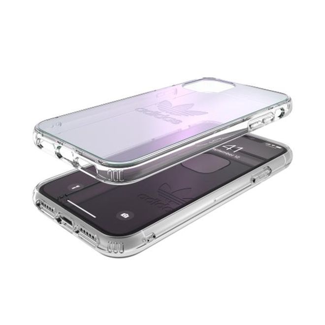 Adidas - iPhone 11 Hülle - Softcase aus flexiblem TPU - Protective Clear Series - bunt