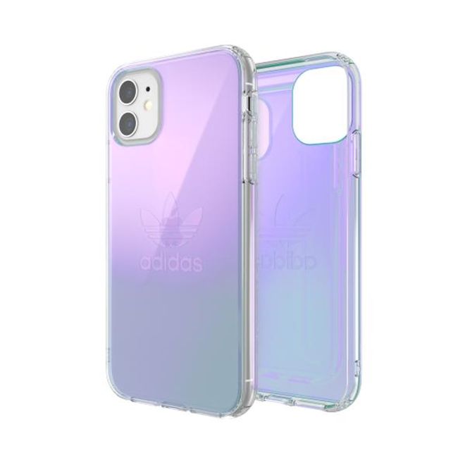 Adidas - iPhone 11 Hülle - Softcase aus flexiblem TPU - Protective Clear Series - bunt