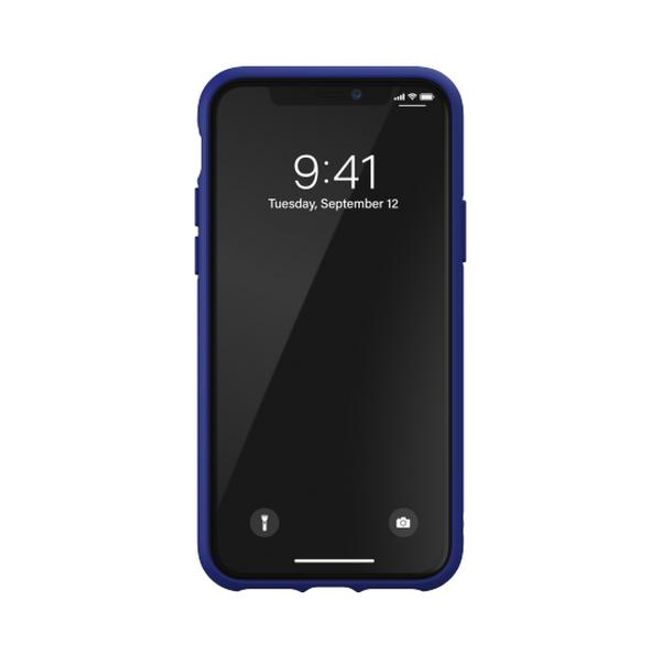 Adidas - iPhone 11 Pro Hülle - Softcase mit Textiloberfläche - Moulded - blau
