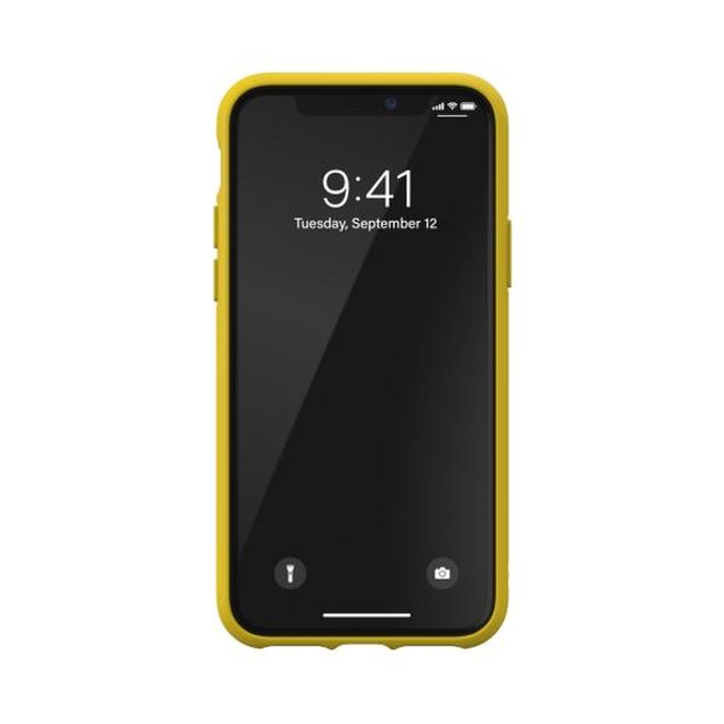 Adidas - iPhone 11 Pro Hülle - Softcase mit Textiloberfläche - Moulded - gelb