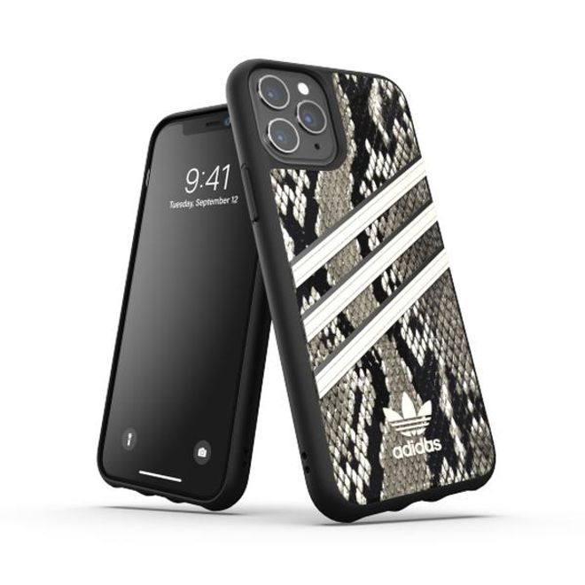 Adidas - iPhone 11 Pro Hülle - Hardcase mit strukturierter Oberfläche - Moulded - schwarz
