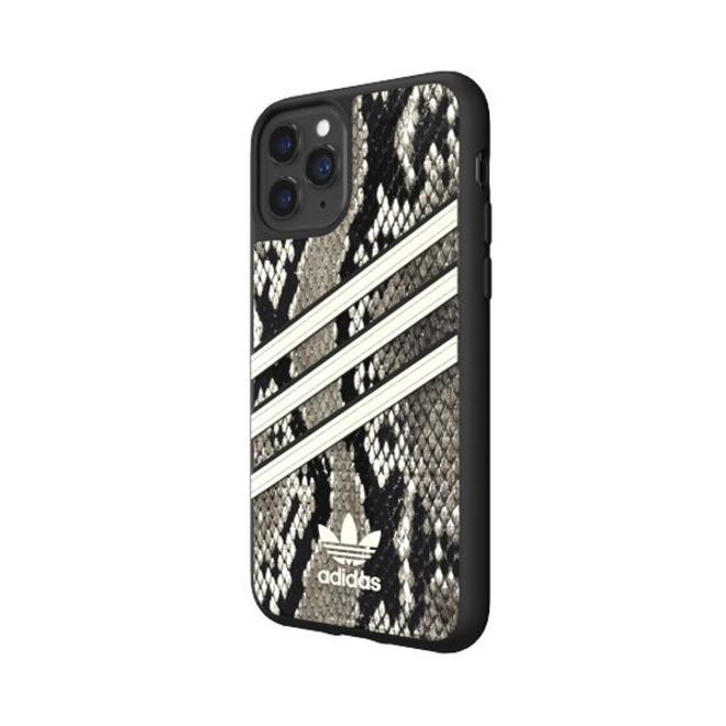 Adidas - iPhone 11 Pro Hülle - Hardcase mit strukturierter Oberfläche - Moulded - schwarz