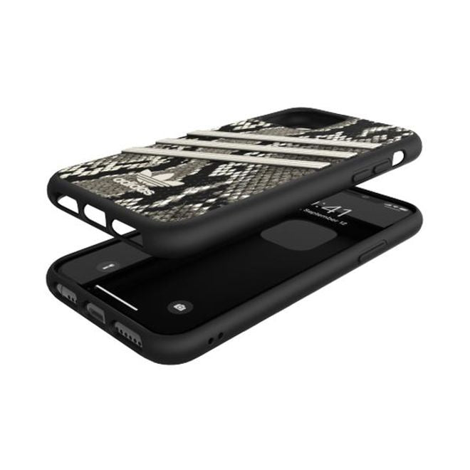 Adidas - iPhone 11 Pro Hülle - Hardcase mit strukturierter Oberfläche - Moulded - schwarz