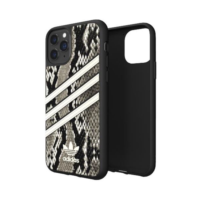 Adidas - iPhone 11 Pro Hülle - Hardcase mit strukturierter Oberfläche - Moulded - schwarz