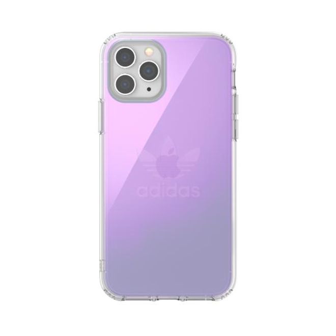 Adidas - iPhone 11 Pro Hülle - Softcase aus flexiblem TPU - Protective Clear Series - bunt