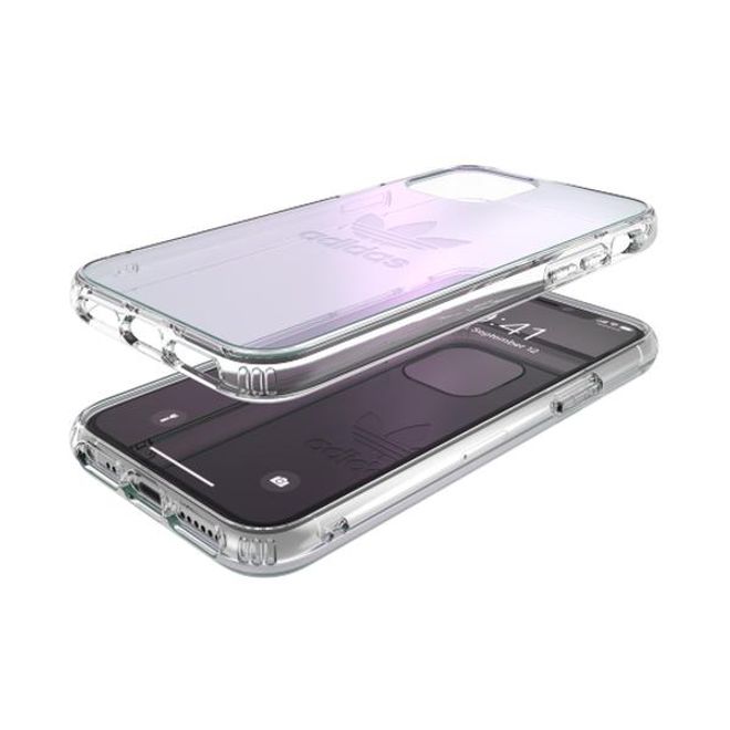 Adidas - iPhone 11 Pro Hülle - Softcase aus flexiblem TPU - Protective Clear Series - bunt