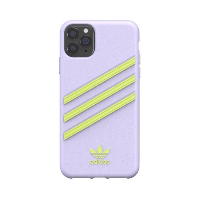 Adidas - iPhone 11 Pro Max Hülle - Hardcase mit strukturierter Oberfläche - Moulded - lila