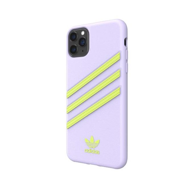 Adidas - iPhone 11 Pro Max Hülle - Hardcase mit strukturierter Oberfläche - Moulded - lila