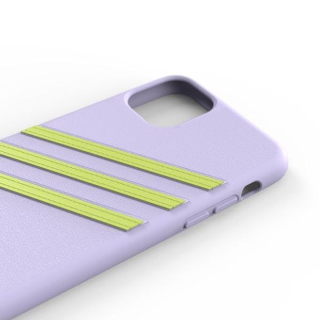 Adidas - iPhone 11 Pro Max Hülle - Hardcase mit strukturierter Oberfläche - Moulded - lila