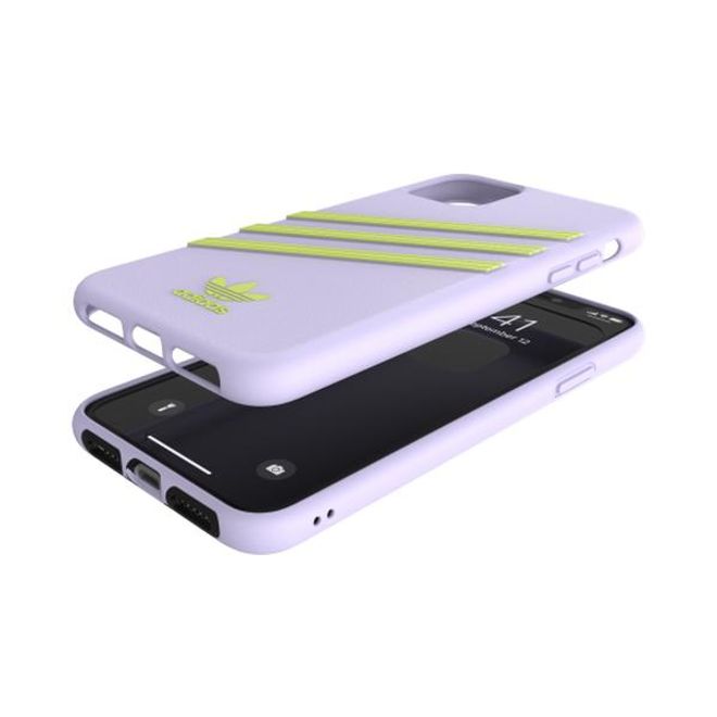 Adidas - iPhone 11 Pro Max Hülle - Hardcase mit strukturierter Oberfläche - Moulded - lila