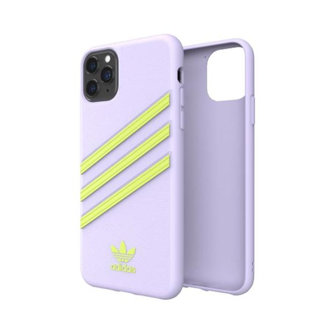 Adidas - iPhone 11 Pro Max Hülle - Hardcase mit strukturierter Oberfläche - Moulded - lila
