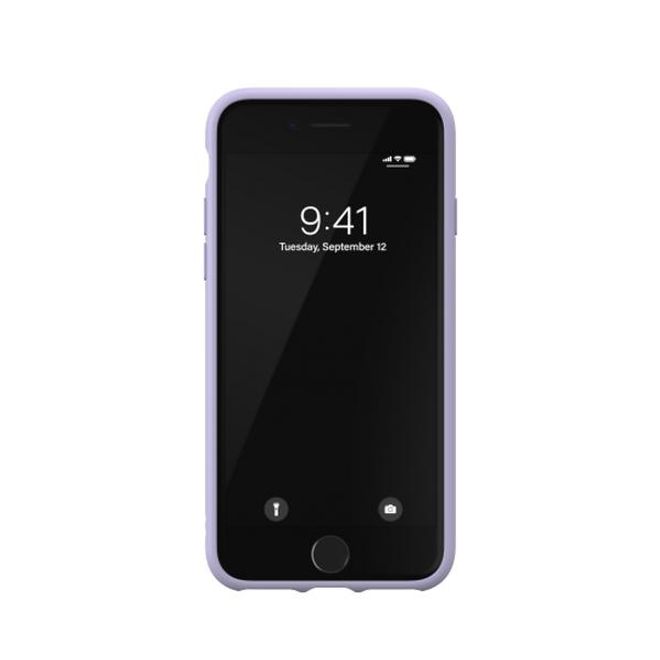 Adidas - iPhone SE (2022) / SE (2020) / 8 / 7 / 6S / 6 Hülle - Hardcase mit strukturierter Oberfläche - Moulded - lila