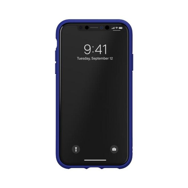 Adidas - iPhone XR Hülle - Softcase aus TPU - Moulded - blau