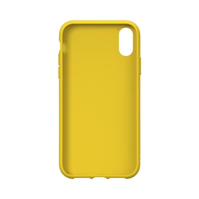 Adidas - iPhone XR Hülle - Softcase aus TPU - Moulded - gelb