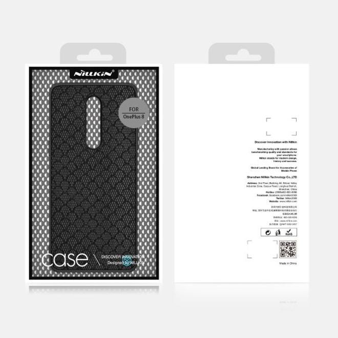 Nillkin - OnePlus 8 Hülle - Case aus Plastik - Twinkle Series - silber