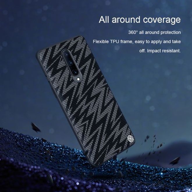 Nillkin - OnePlus 8 Hülle - Case aus Plastik - Twinkle Series - silber