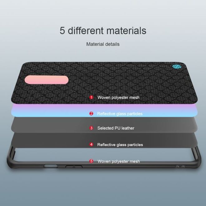 Nillkin - OnePlus 8 Hülle - Case aus Plastik - Twinkle Series - silber