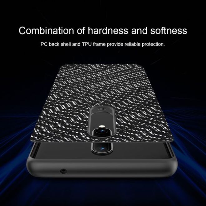 Nillkin - OnePlus 8 Hülle - Case aus Plastik - Twinkle Series - schwarz