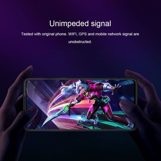 Nillkin - OnePlus 8 Hülle - Case aus Plastik - Twinkle Series - schwarz