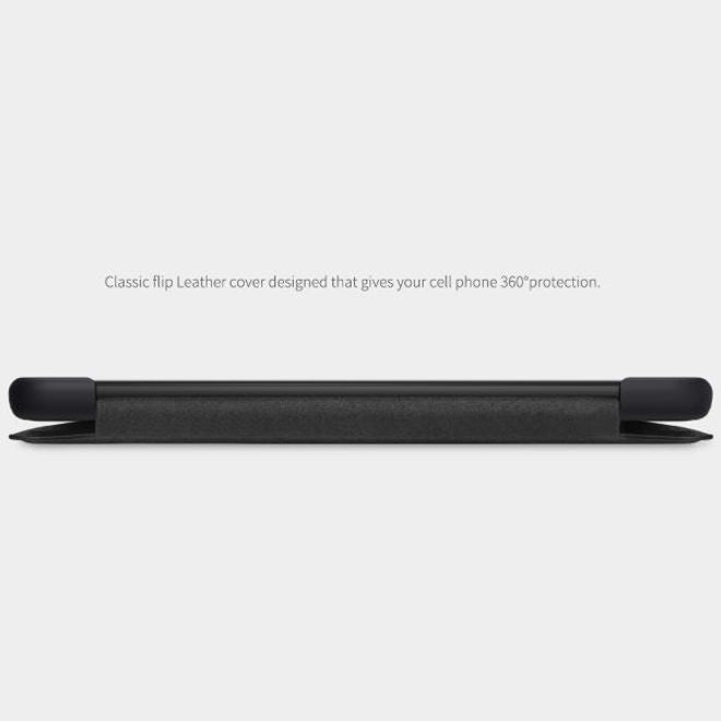 Nillkin - Huawei P40 Lite Hülle - Leder Book Case - Qin Series - schwarz