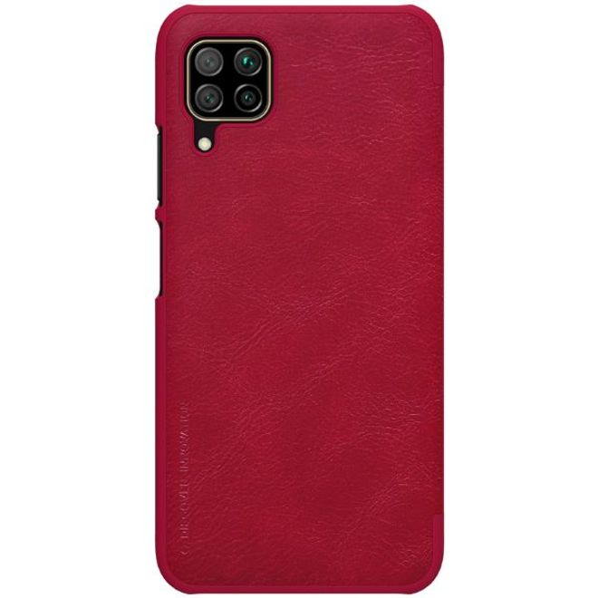 Nillkin - Huawei P40 Lite Hülle - Leder Book Case - Qin Series - rot
