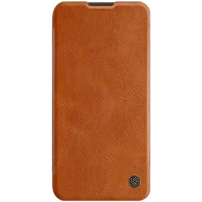 Nillkin - Huawei P40 Lite Hülle - Leder Book Case - Qin Series - braun