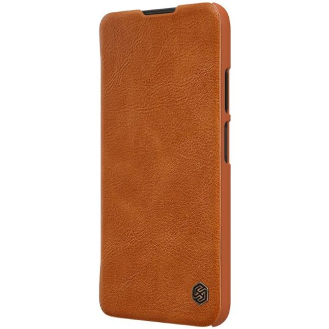 Nillkin - Huawei P40 Lite Hülle - Leder Book Case - Qin Series - braun