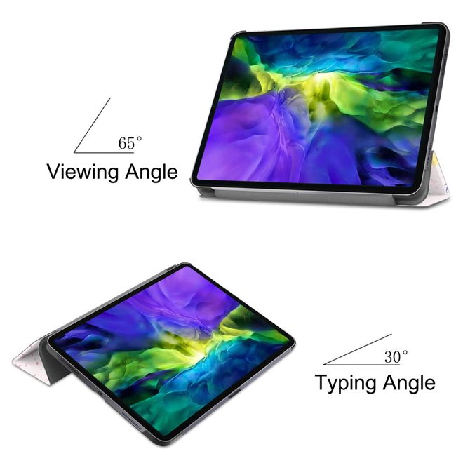 Étui pour iPad Pro 11 (2022 / 2021 / 2020) - Étui en cuir à trois volets - Prix
