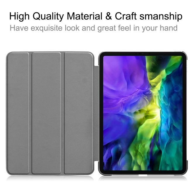 Étui pour iPad Pro 11 (2022 / 2021 / 2020) - Étui en cuir à trois volets - Prix