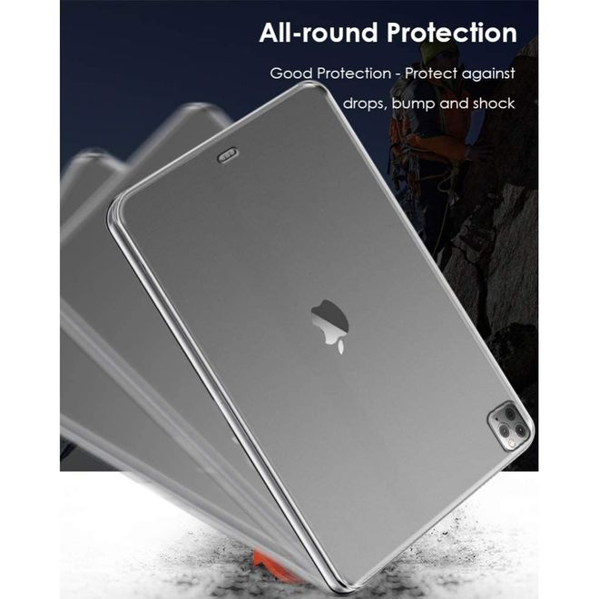 Étui pour tablette iPad Pro 11 (2022 / 2021 / 2020) - Étui souple en TPU - Transparent