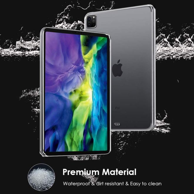 Étui pour tablette iPad Pro 11 (2022 / 2021 / 2020) - Étui souple en TPU - Transparent