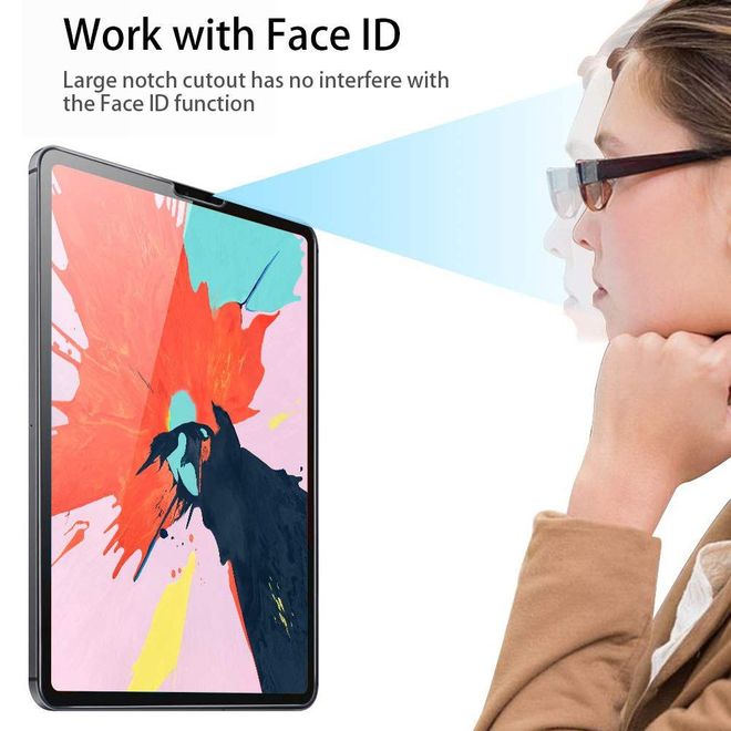 iPad Pro 12.9 (2022 / 2021 / 2020) Protective Glass Screen Protector - Tempered Glass - 0.3mm thick - transparent