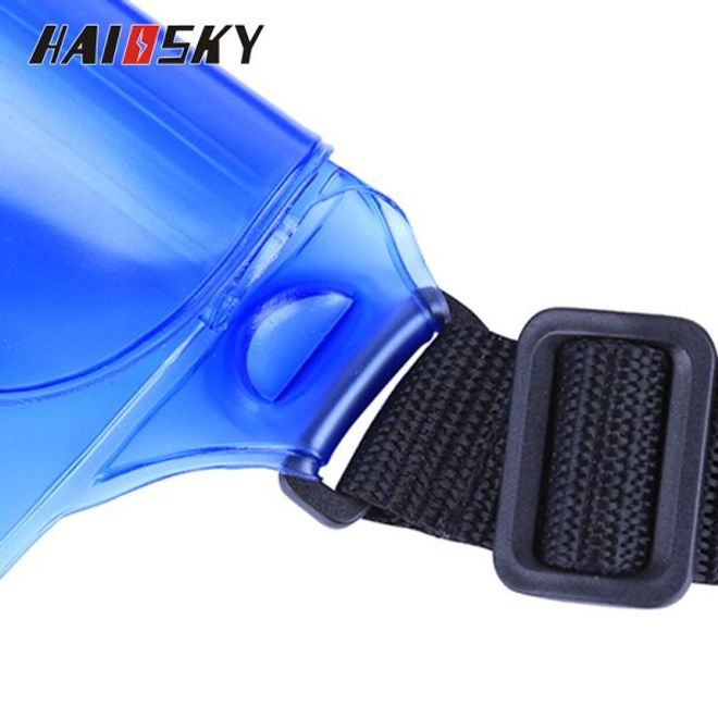 Universelle Wasserdichte Bauchtasche für Handys bis 7 Zoll - gelb