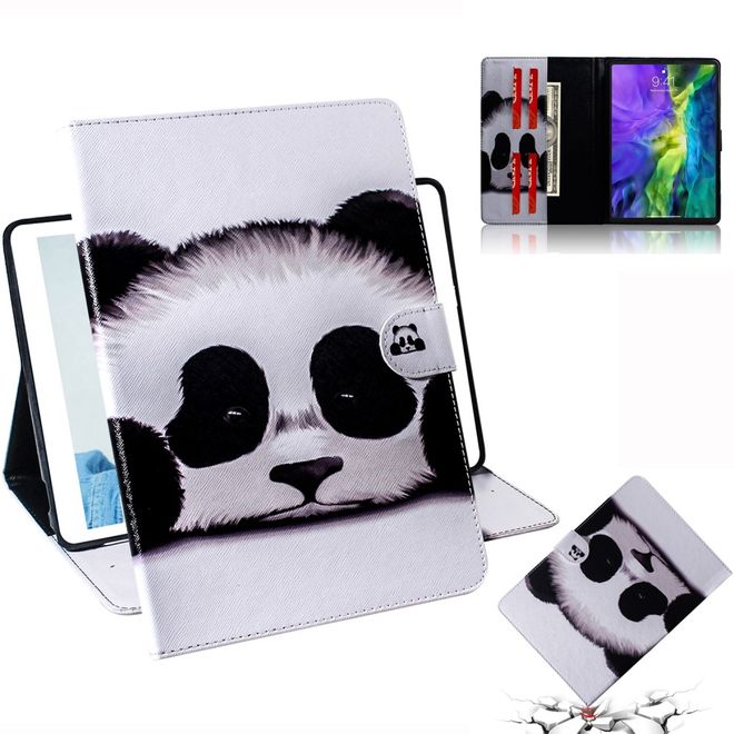 Étui pour iPad Pro 11 (2022 / 2021 / 2020 / 2018) - Étui en cuir - Panda
