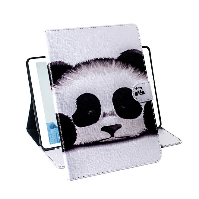 Étui pour iPad Pro 11 (2022 / 2021 / 2020 / 2018) - Étui en cuir - Panda